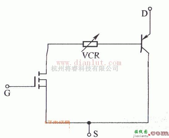 电源电路中的IGBT的VCR(压控电阻)等效电路模型电路设计  第1张