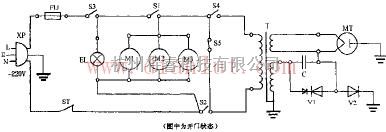 安宝路MA-2318机械式微波炉电路原理图  第1张