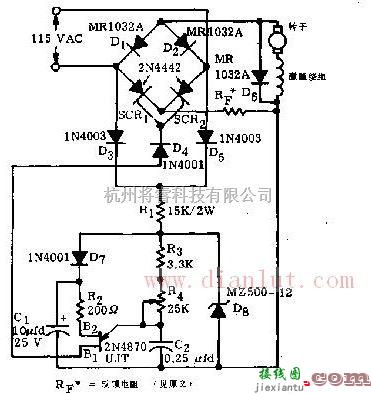 关于打赚矩电机的速度控制电路图  第1张