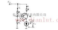 传感器电路中的将LED连接到发射极的电路图  第1张