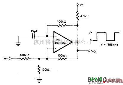 信号产生中的方波振荡器电路  第1张