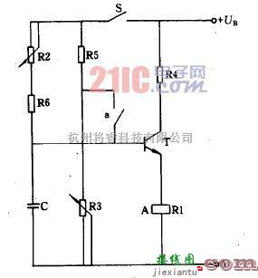 控制电路中的延迟吸合及释放的继电器电路原理图  第1张