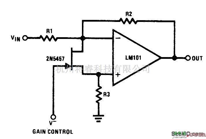 控制电路中的压控增益电路  第1张