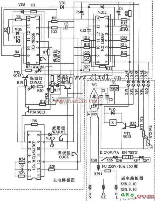 容声CFXB50-90DA电饭锅电路设计  第1张