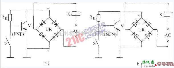 控制电路中的交流继电器电路原理图  第1张