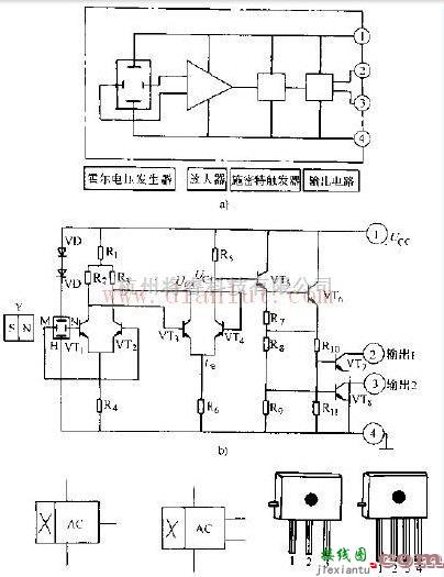 传感器电路中的磁敏霍尔效应集成电路  第1张