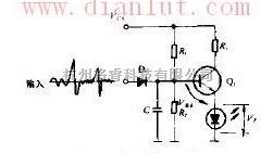 传感器电路中的检测峰值的显示电路图  第1张