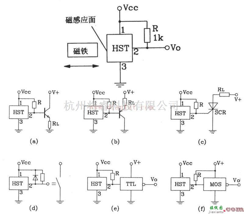 传感器电路中的霍尔传感器电路  第1张