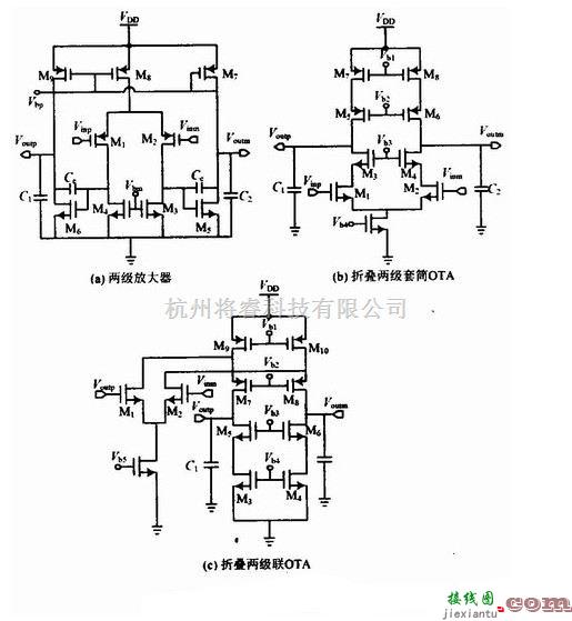 线性放大电路中的高增益运算放大器电路  第1张