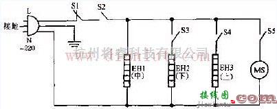 金宝牌PH-8 PH-12 NL-8 NL-12型远红外电暖器电路  第1张