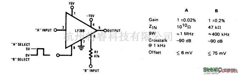 开关电路中的双通道开关电路  第1张