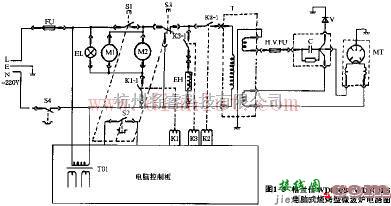 格兰仕WD800B WD800BS电脑式烧烤型微波炉电路原理图  第1张