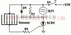 传感器电路中的下雨探测器电路原理  第1张
