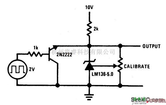 信号产生中的5.0V的方波校准器电路  第1张