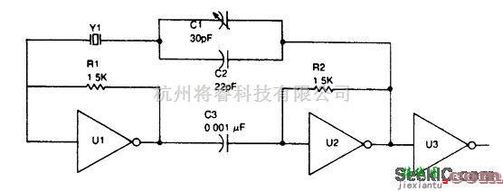 基础电路中的TTL振荡器电路  第1张