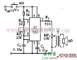 555集成的发报训练器电路  第1张