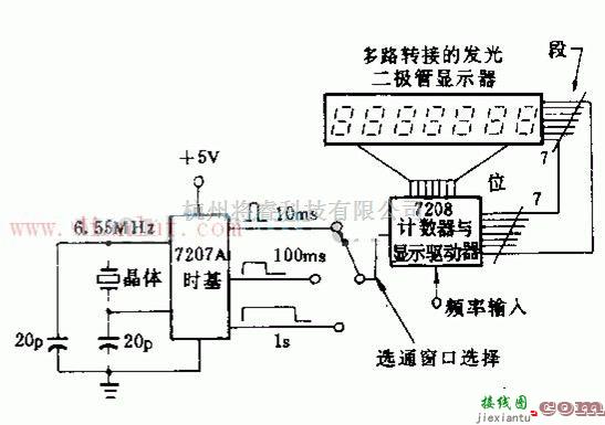 光电电路中的7207A与7208构成的郑骰子游戏运行电路及原理分析  第1张