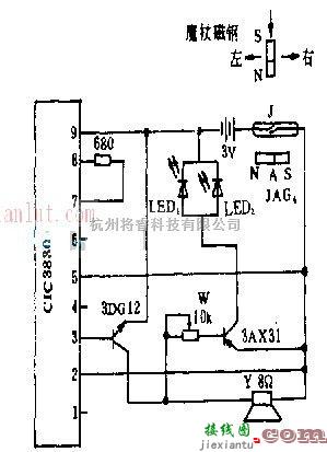 光电电路中的根据CIC3830设计的玩具娃娃电路  第1张