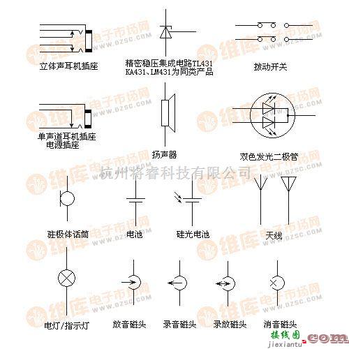 基础电路中的电路图符号大全  第6张