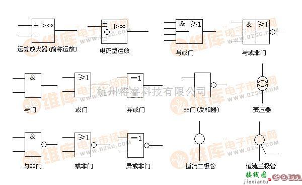 基础电路中的电路图符号大全  第4张