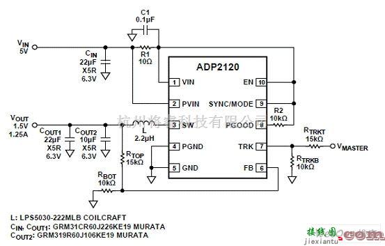 ADP21209典型应用电路（二）  第1张