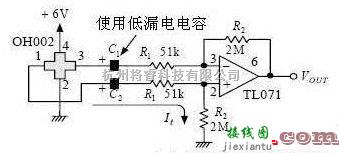 传感器电路中的霍尔传感器基于TL071和TL084设计的放大电路  第1张