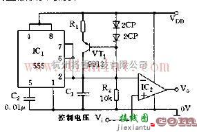 用555组成的电压控制占空比电路  第1张