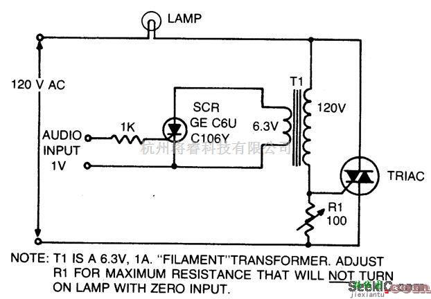 控制电路中的声控灯电路  第1张