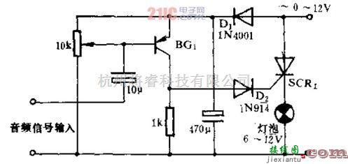 光电电路中的利用音乐调制光源的设计  第1张