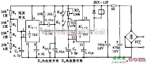 基于555的击发控制电路  第1张