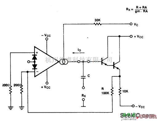 控制电路中的电压控制的电阻  第1张