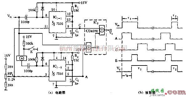 关于相邻脉冲等延时技术的原理及电路分析  第1张