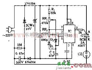 基于555的新型实用阵风电路  第1张