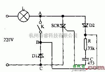 光电电路中的简单实用的延时熄灯电路  第1张