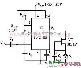 基于555的新型简易转速表电路  第1张