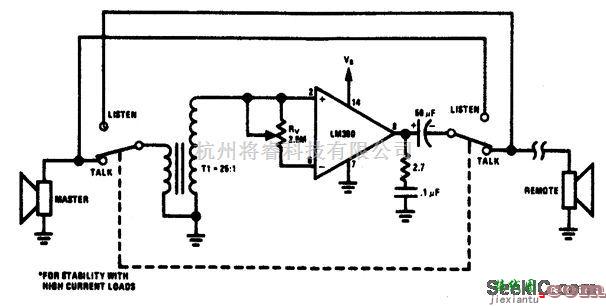通信电路中的对讲机电路  第1张