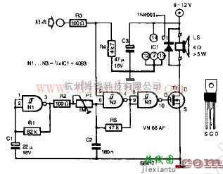 信号产生中的新型简易气笛声振荡器  第1张