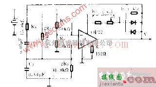 信号产生中的简易文氏电桥振荡电路图  第1张