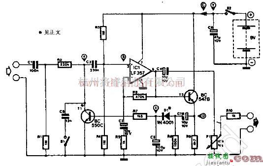 音频电路中的音频压缩器电路的一般应用  第1张