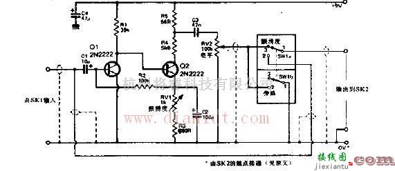 音频电路中的颤滑音箱的电路基本电路  第1张