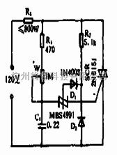 光电电路中的800W双向可控调光器电路  第1张