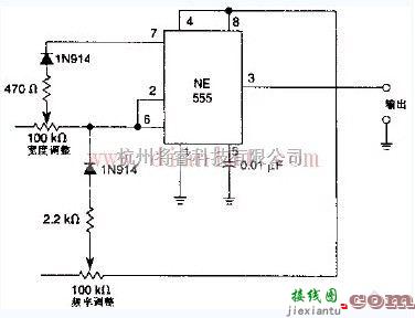 信号产生中的非稳态多谐振荡器Ⅱ.的电路  第1张