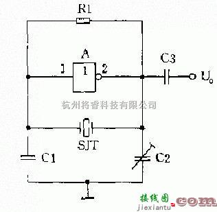 信号产生中的石英晶体正弦振荡器原理及电路示意图  第1张