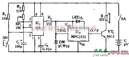 探讨传绣球游戏所用闪光音乐电子球设计原理电路图  第1张