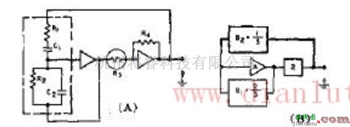 信号产生中的阳极-阴极输出的威恩桥式振荡器电路图  第1张