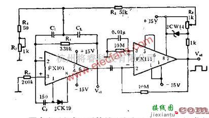 信号产生中的简易正弦波、矩形波发生器电路  第1张