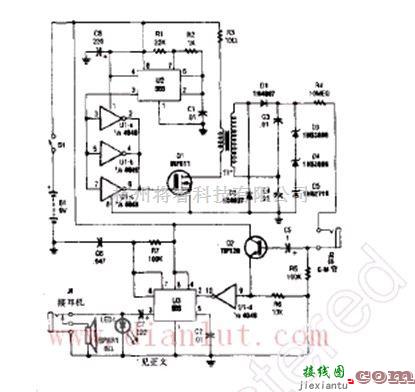 信号产生中的简易实用盖革计数器电路  第1张