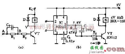 基于NE555设计继电器低功耗保持电路  第1张