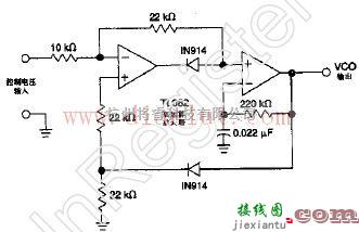 信号产生中的基于TL082的简易压控振荡器  第1张