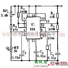 基于556芯片构成水温告知器电路  第1张